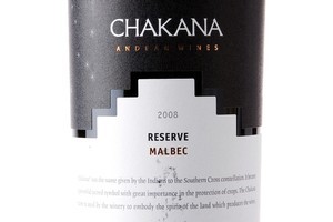 Chakana Reserve Mendoza Malbec 2008 $22.90. Photo / Babiche Martens