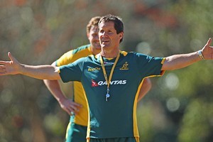 Wallabies coach Robbie Deans. Photo / Getty Images