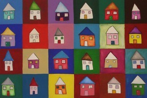 Playing Housey (oil on canvas) by Kathy Ready. Showing as part of How Diversity Works at Artstation from August 17 to September 3. Photo / Supplied