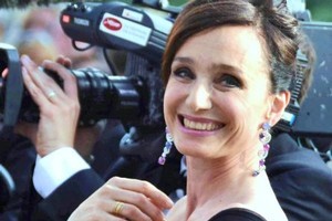 'The great thing about doing theatre is that people see you as human, not this vast image.' - Kristin Scott Thomas. Photo / Wikimedia Commons image posted by user Georges Biard