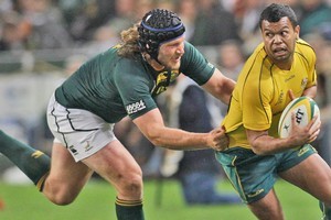 Francois Steyn has been ruled out of Sunday's clash against the All Blacks. Photo / Getty Images