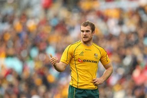 The Wallabies' Pat McCabe says things are becoming more instinctive. Photo / Getty Images