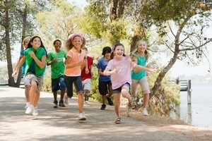 Rather than ferrying kids to music lessons, sports games and playgroups, it seems we should be saving our energy and sending the kids out into the backyard. Photo / Thinkstock