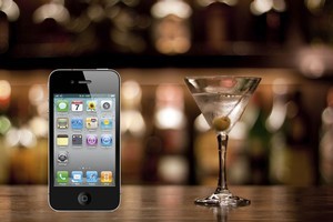 An iPhone went into a bar...and Steve Jobs was furious. Photo / Supplied