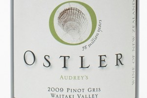 2009 Ostler Audrey's Pinot Gris, $32. Photo / Richard Robinson