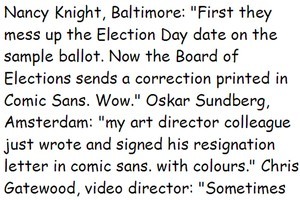 The strangely enticing Comic Sans MS font has become a victim of its own success since it was invented by Vincent Connare in 1994.