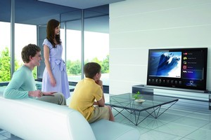 The latest TVs, like the Sony Bravia, are internet connected. Photo / Supplied