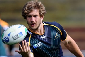 Frans Steyn will start at fullback in South Africa's pool D Rugby World Cup clash against Wales. Photo / Getty Images