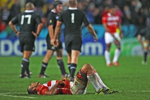 The All Blacks smashed Japan. Photo / Getty Images