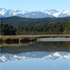 Mountains are reflected in the tranquil waters of Okarito Lagoon. Photo / Supplied