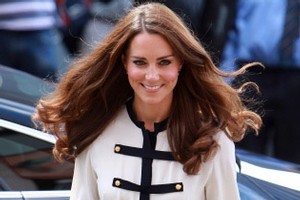 US fashion experts say Catherine, Duchess of Cambridge, wouldn't be looked at twice on the street if she wasn't a royal. Photo / AFP