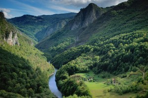 Montenegro's 82-kilometre-long Tara River Canyon is the second-deepest canyon in the world after the Grand Canyon in the United States. Photo / Thinkstock