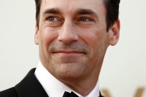 Jon Hamm wants to see Mad Men go out on a high. Photo / AP