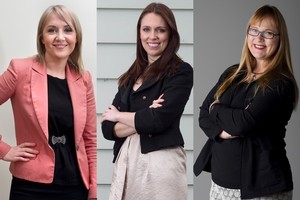 National's Nikki Kaye, Labour's Jacinda Ardern and Green Denise Roche will be seeking Auckland Central's MP seat. Photos / Natalie Slade