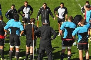 The All Blacks have come through their latest training session without adding to their list of walking wounded. Photo / Getty Images