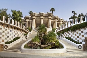 The ornate entrance to the Gaudi Museum. Photo / Thinkstock