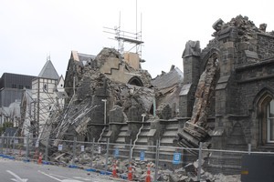 The Canterbury Provincial Council Buildings in Christchurch have been named on the World Monuments Fund's watch list of cultural heritage sites in need of preservation. Photo / Christchurch Star