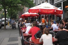Walking tours start at the White Horse Tavern. Photo / Rob McFarland