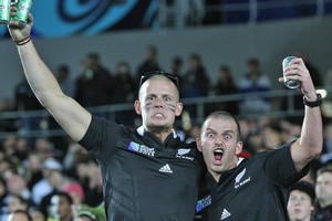 How will All Black fans react if the side fall to Australia tonight. Photo / Greg Bowker