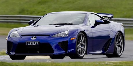 The Lexus LFA takes on Melbourne's Sandown circuit. Photo / Supplied The Lexus LFA takes on Melbourne's Sandown circuit. Photo / Supplied