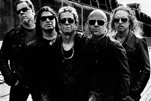 Metallica and Lou Reed have joined forces for a collaboration project nicknamed 'Loutallica'. Photo / Supplied