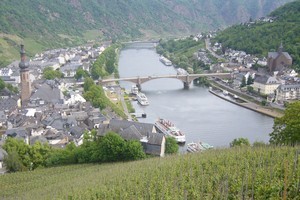 The view from Cochem Castle on the banks of the Moselle River. Photo / Catherine Masters