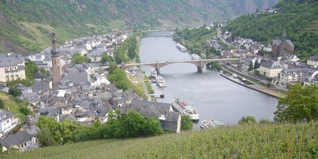 The view from Cochem Castle on the banks of the Moselle River. Photo / Catherine Masters