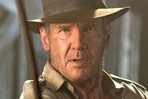 Indiana Jones survives a nuclear explosion in the fourth film in the adventure series. Photo / Supplied