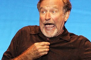 Robin Williams is hoping it's third time lucky for his latest marriage. Photo / Michael Craig