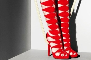 Christian Louboutin believes that by putting your foot in a heel, 'you are putting yourself in a possibly orgasmic situation.' Photo / Supplied