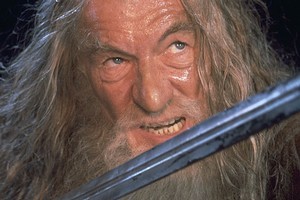 Sir Ian McKellen initially turned down the role of Gandalf in Lord of the Rings because of a clash with his X-Men movie. Photo / Supplied