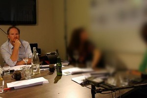 The judging chamber.