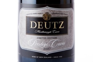 Deutz Marlborough Cuvee Limited Edition Prestige Cuvee 2007 $43.99. Photo / Babiche Martens