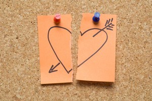 There are many ways to dump someone, like leaving a post-it note.
Photo / Thinkstock