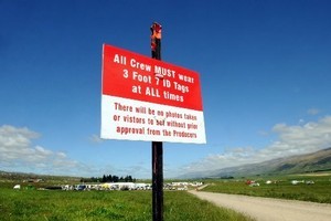 The reference to '3 Foot 7' - Jackson's production company - is a bit of a giveaway. Photo / ODT