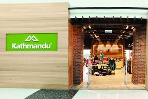One of Kathmandu's new re-branded stores. The company told shareholders today that sales were up 16pc in the past 15 weeks, but the half year result will be dependent on Xmas and new year trading. Photo / Supplied