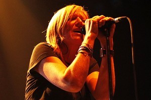 Beth Gibbons performs with Portishead at Vector Arena in Auckland. Photo / Amos Chapple