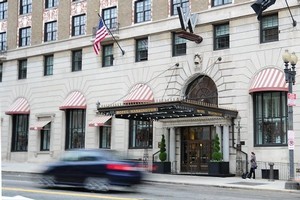 The "W" Hotel in Washington, DC where former IMF chief Dominique Strauss-Kahn reportedly had sex with prostitutes, according to French media reports citing a French police inquiry. Photo / AFP