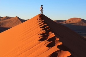 Trekking with the family in Namibia would fit the bill of a 'thrillaxating' holiday - a break that keeps both body and mind stimulated with new experiences. Photo / Thinkstock