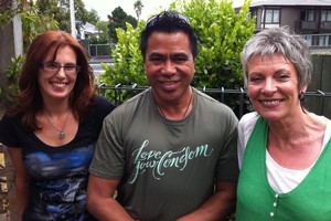 New Zealanders living with HIV. (l-r) Jewel Grimshaw, Daniel Nehemia and Jane Bruning.
Photo / Herald Online