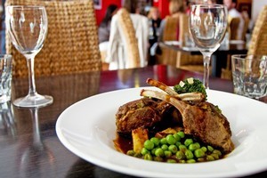 The lamb rack at Da Vinci's Restaurant, Albert St. Photo / Dean Purcell