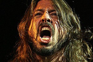 Dave Grohl and the Foo Fighters are due in Auckland in under two weeks for their biggest ever show here. Photo / Wayne Drought