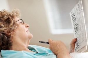 Keeping the brain active with a daily crossword puzzle is an effective way to help ward off dementia a study has revealed. Photo / Thinkstock