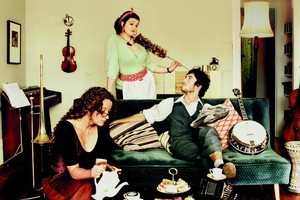 Forbidden Joe are finalists for Best Folk Album for In Mourning For The Pride Of Petravore . Photo / Supplied