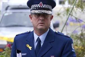 Superintendent Gary Knowles arrives for the inquest. Photo / Simon Baker