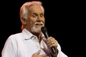 Kenny Rogers at Vector Arena. Photo / NZPA