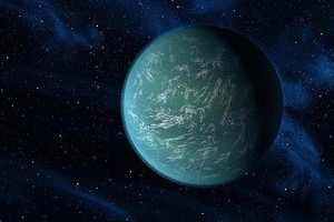 The Kepler-22b telescope spotted 'Super Earth'. Photo / AFP