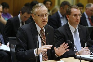 Reserve Bank Governor Alan Bollard. Photo / Mark Mitchell