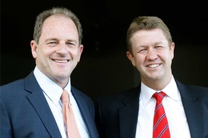 David Shearer (left) and David Cunliffe. Photo / Christine Cornege