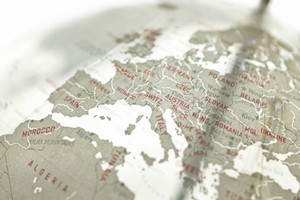 Europe may seem far away on the world map, but it's much closer to us when it comes totrade and economics.Photo / Thinkstock